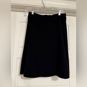 White House Black Market A-Line Black Skirt
